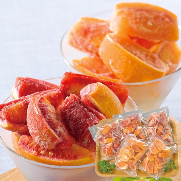 大丸松坂屋オンラインショップで 冷凍カットブラッドオレンジ の販売を開始しました 株式会社コバヤ